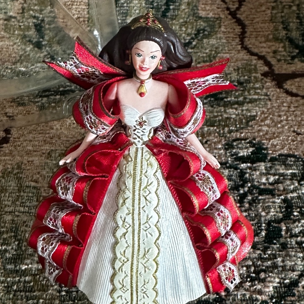 Hallmark holiday Barbie collector Christmas ornaments